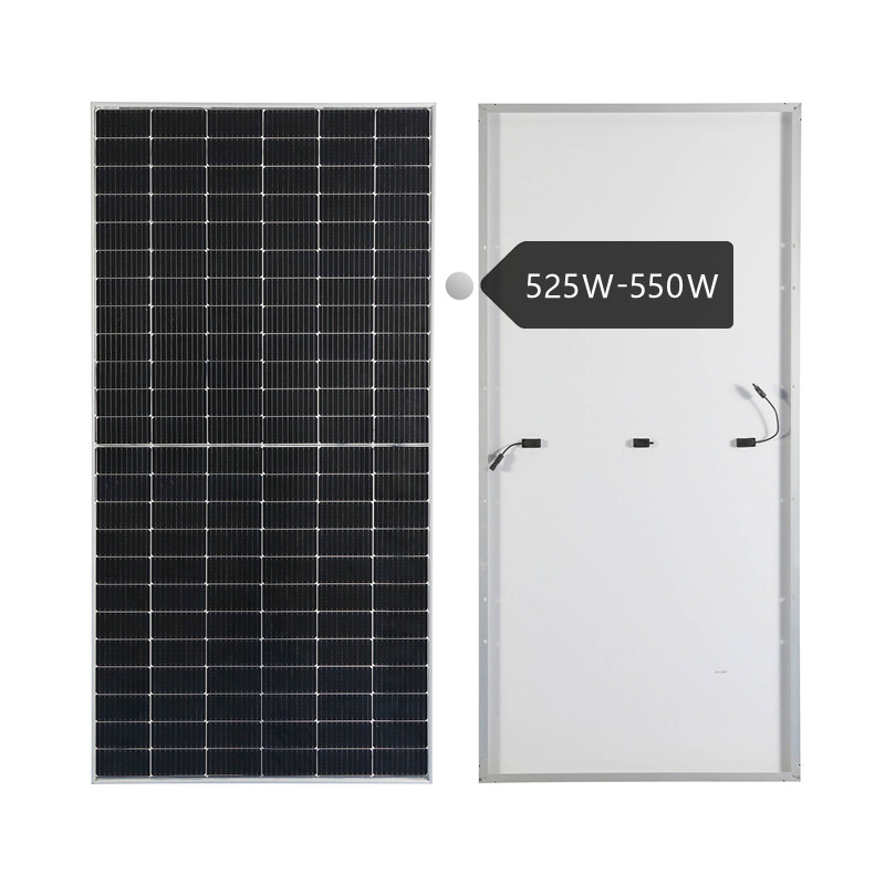 太阳能发电系统535W单晶硅太阳能电池板